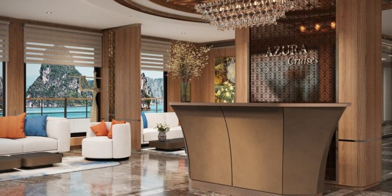 dịch vụ lễ tân của Azura Cruise